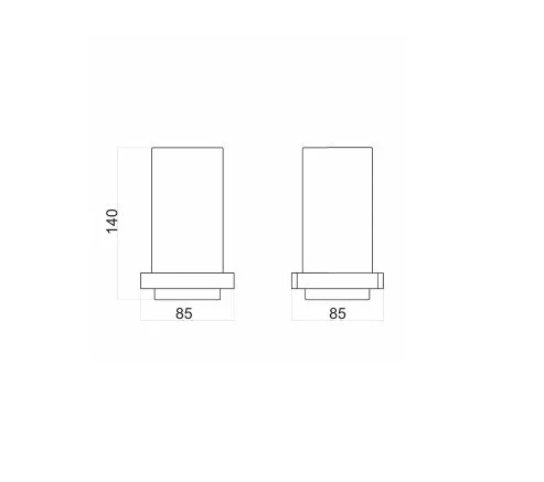 Стакан Webert Pegaso PE500301010