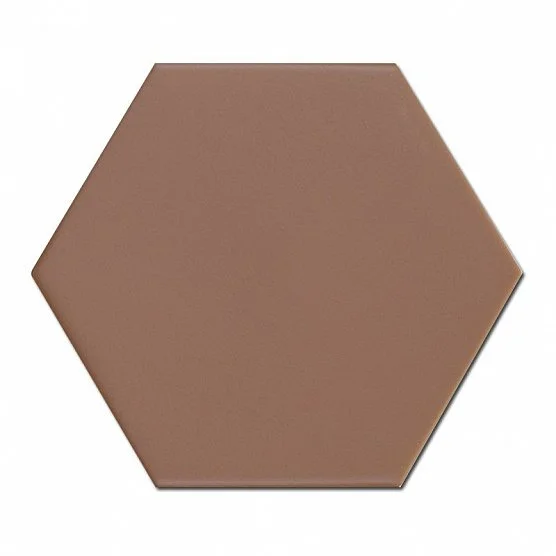 керамическая плитка kromatika clay 10.1x11.6 Коричневый