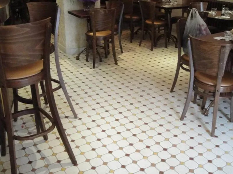 octagon brown Белый