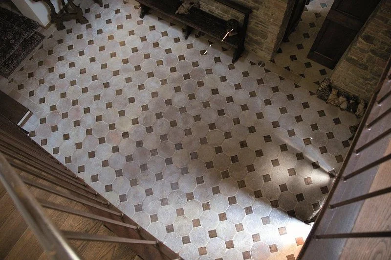 octagon brown Белый