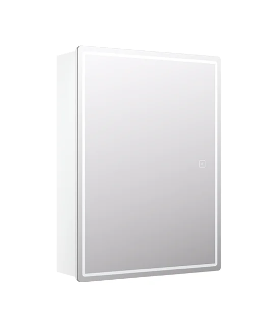 Зеркальный шкаф VIGO Geometry 600 с LED подсветкой zsh.GEO.60.El