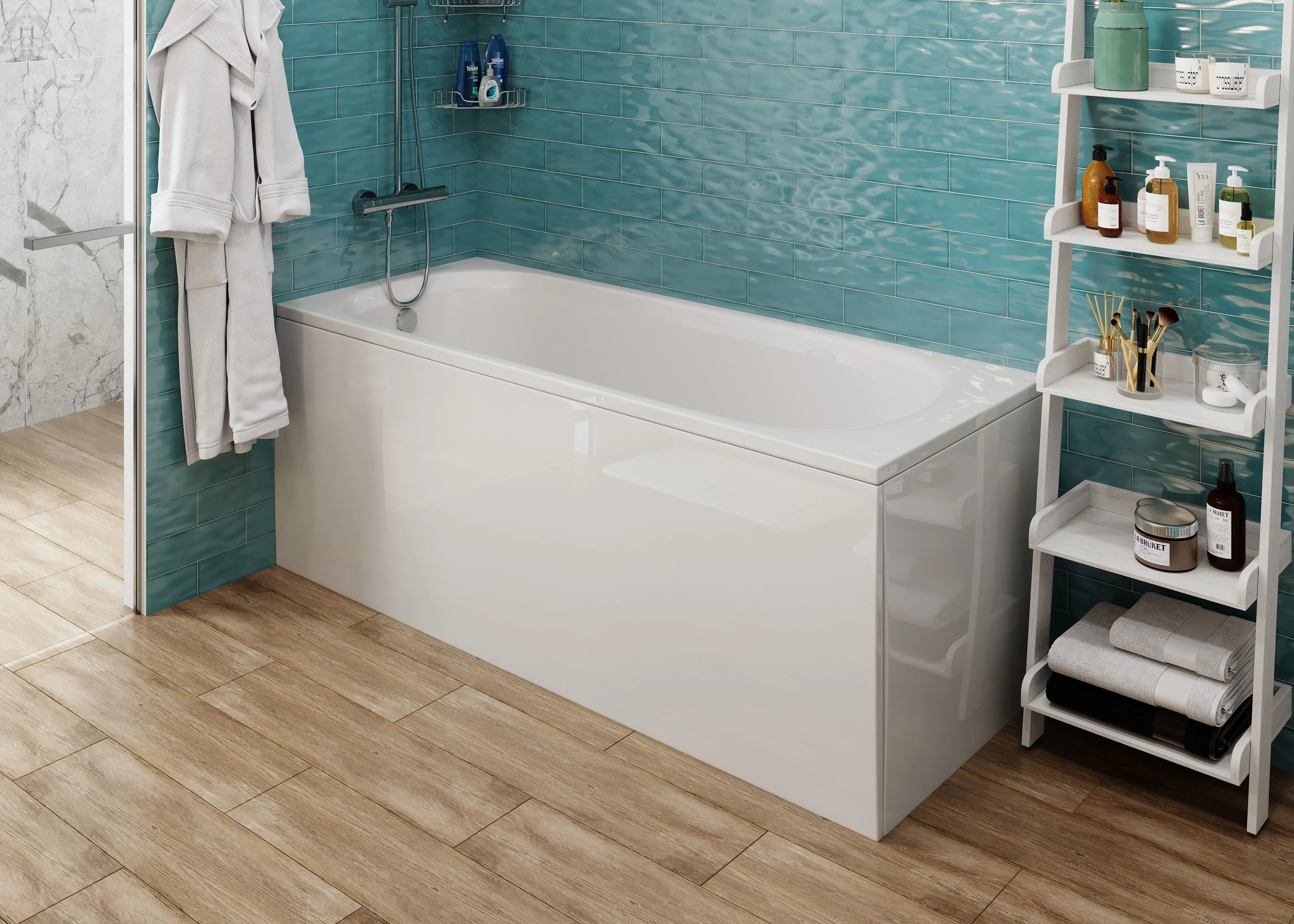 Акриловая ванна VAGNERPLAST KASANDRA 140x70