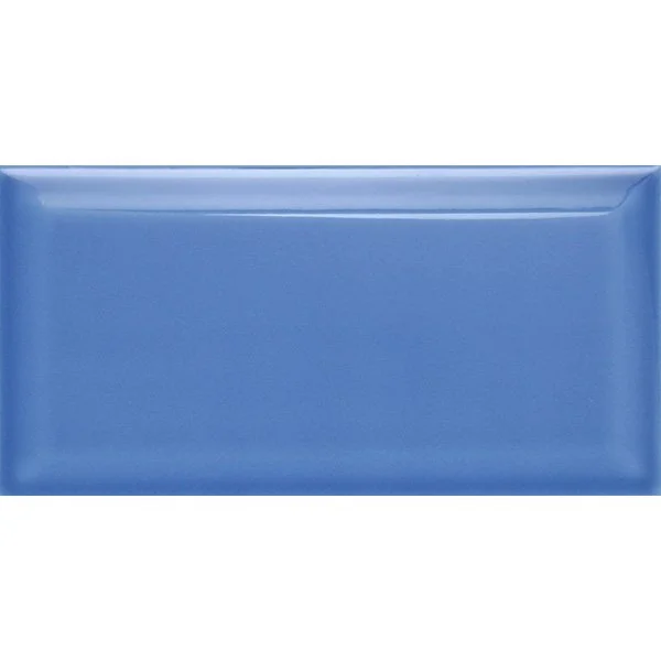 настенная плитка (кабанчик) biselado mar brillo 7,5x15 Синий