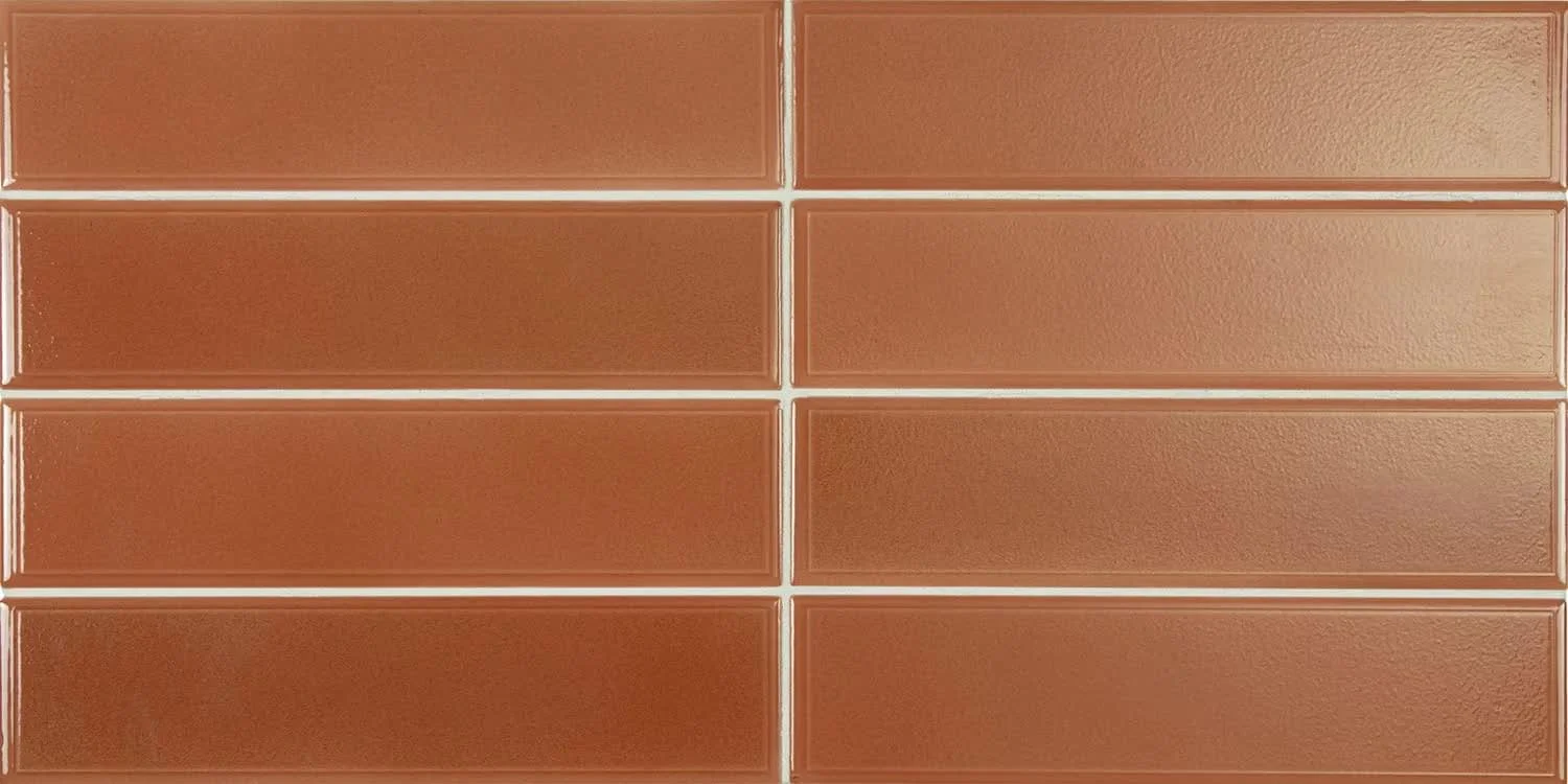 керамическая плитка настенная 27531 limit terre cuit 6x24,6 см 