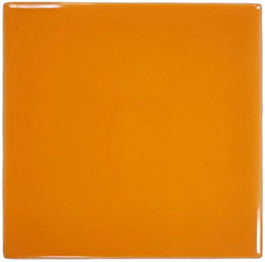 керамическая плитка modern ceramics mini tile orange glossy 99x99x7 