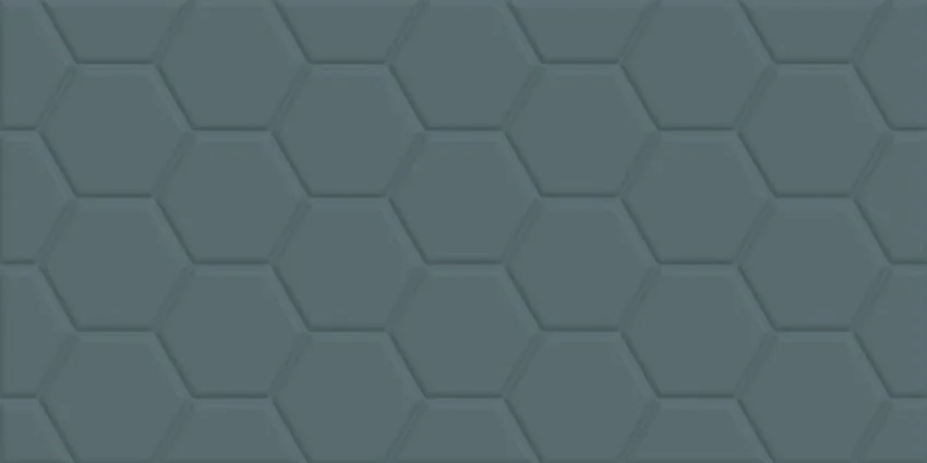 плитка настенная edelweiss hexagon blue wt36edw23 300*600*9 