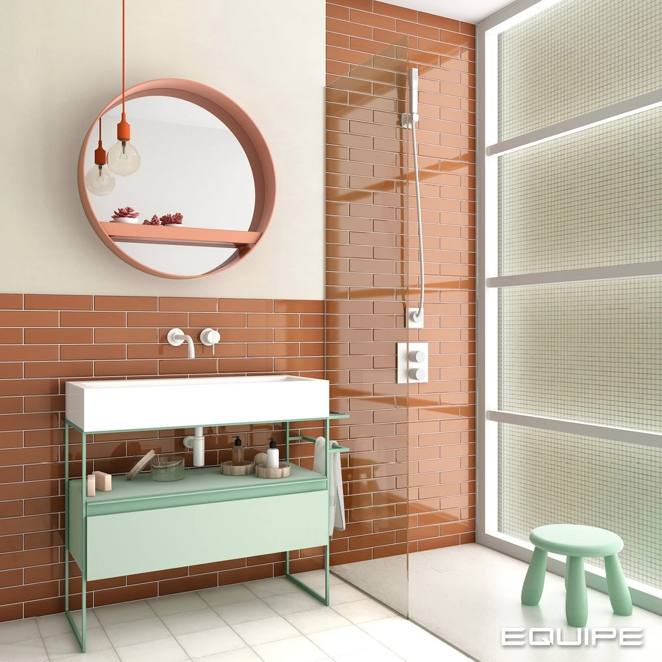 керамическая плитка настенная 27531 limit terre cuit 6x24,6 см 