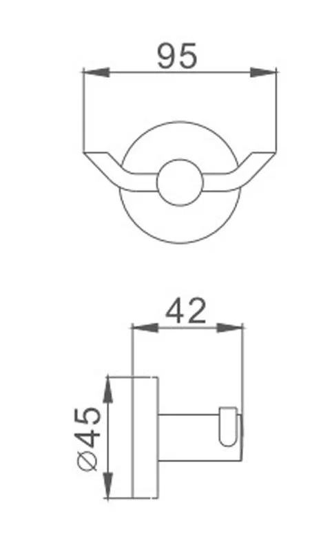 Крючок Haiba HB8705-2