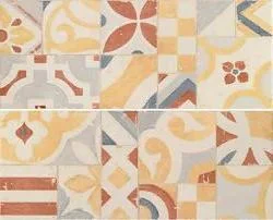 cloud cream dec mandala плитка 20x50 Многоцветный