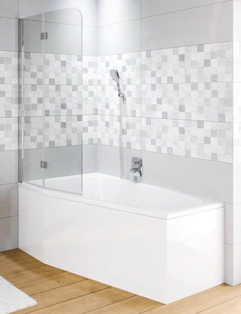 Шторка на ванну стеклянная 81x150 RIHO NOVIK Z500 YUKON