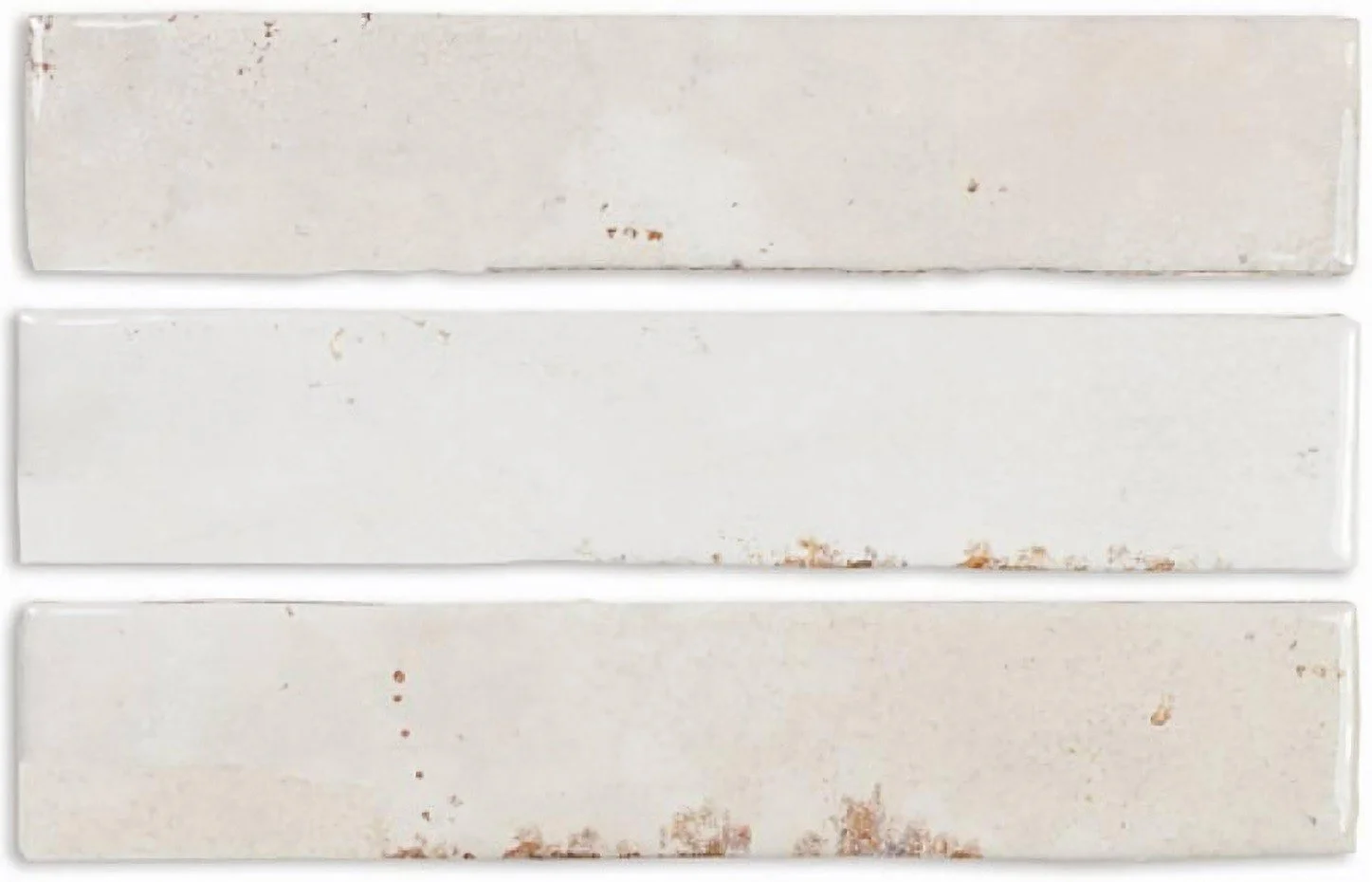 плитка enamel white 5x25 см 