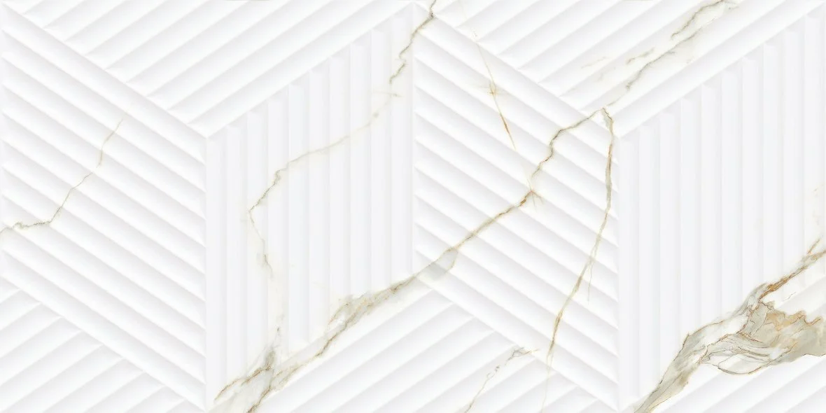 керамическая плитка bianco carrara classico cubo rectificado 300*600*10 