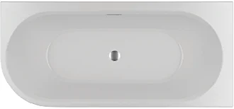 Ванна акриловая RIHO DESIRE CORNER LINKSWHITE GLOSSYSPARKLE SYSTEM/LED 180x84 BD06005S1WI1170