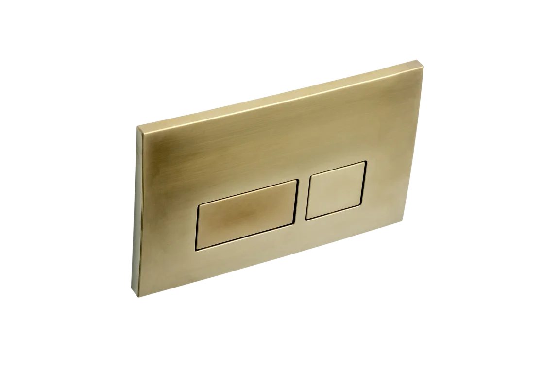 Кнопка для инсталляции механическая Boheme 664-MG золото матовое